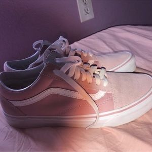 Vans light pink